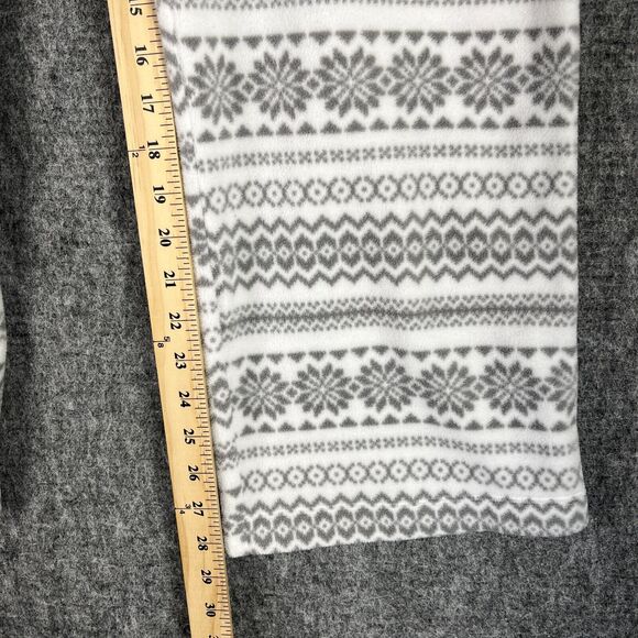 OLD NAVY MENS PAJAMA PANTS EXTRA-LARGE SNOWFLAKE FLEECE SLEEPWEAR DRAWSTRING - Picture 7 of 10